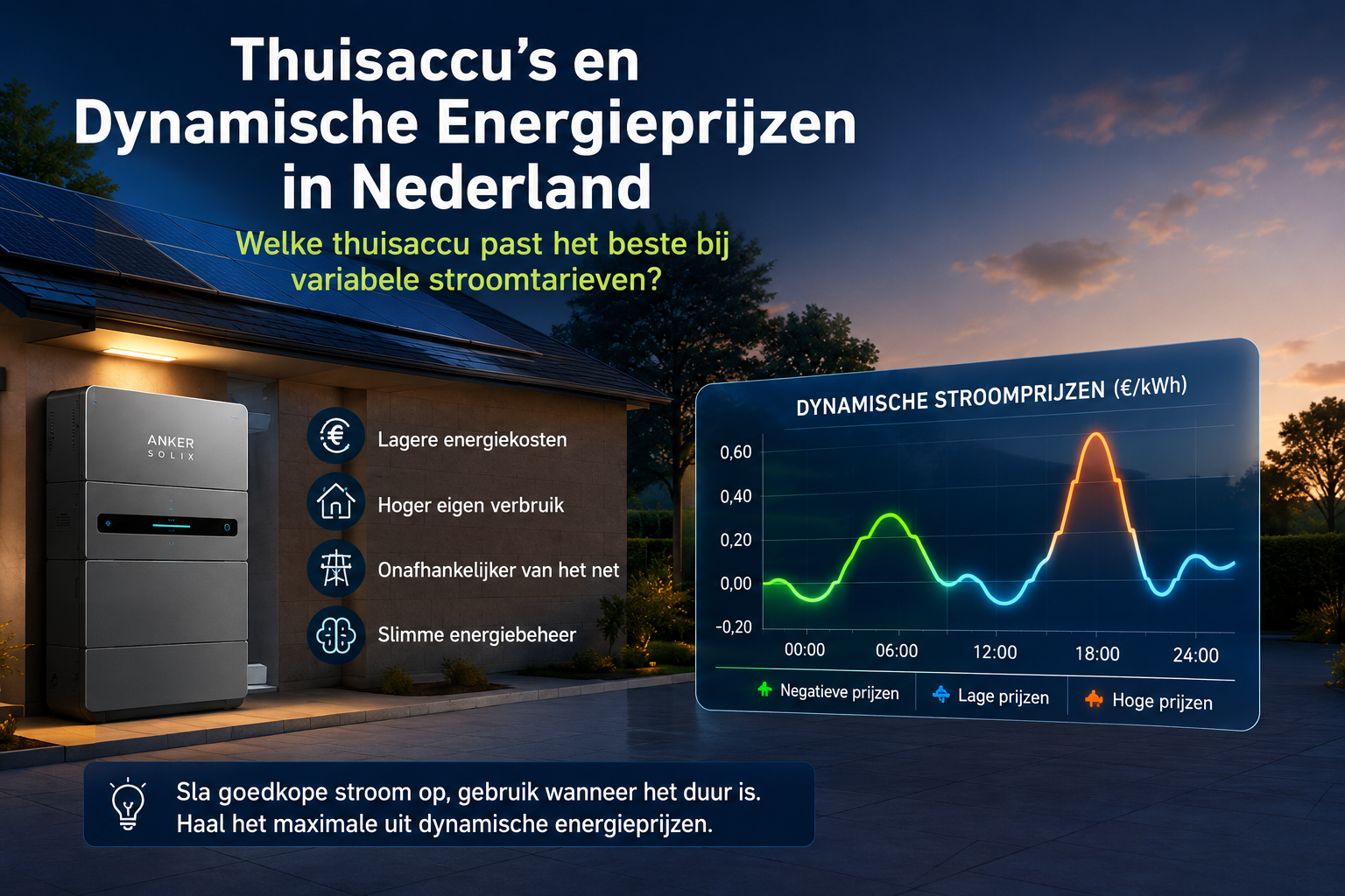 Dynamic Energy Prices: Which Home Battery Suits You Best?