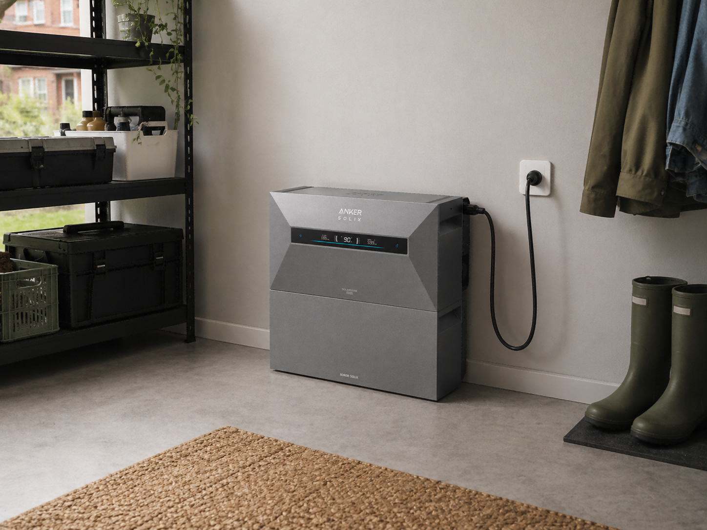 Which home battery without installation do I plug into the socket?
