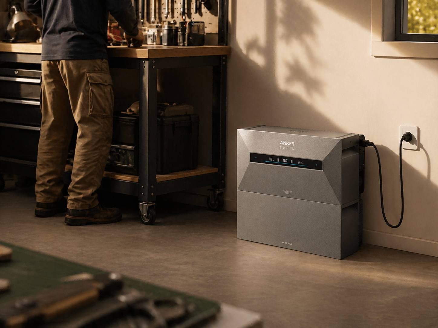 Which plug-in home battery suits a dynamic energy contract?