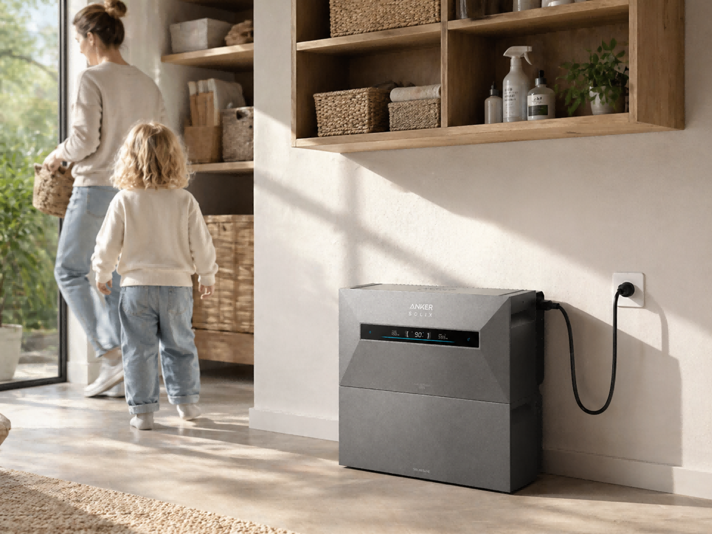 Can I connect a home battery myself, and which type is suitable?