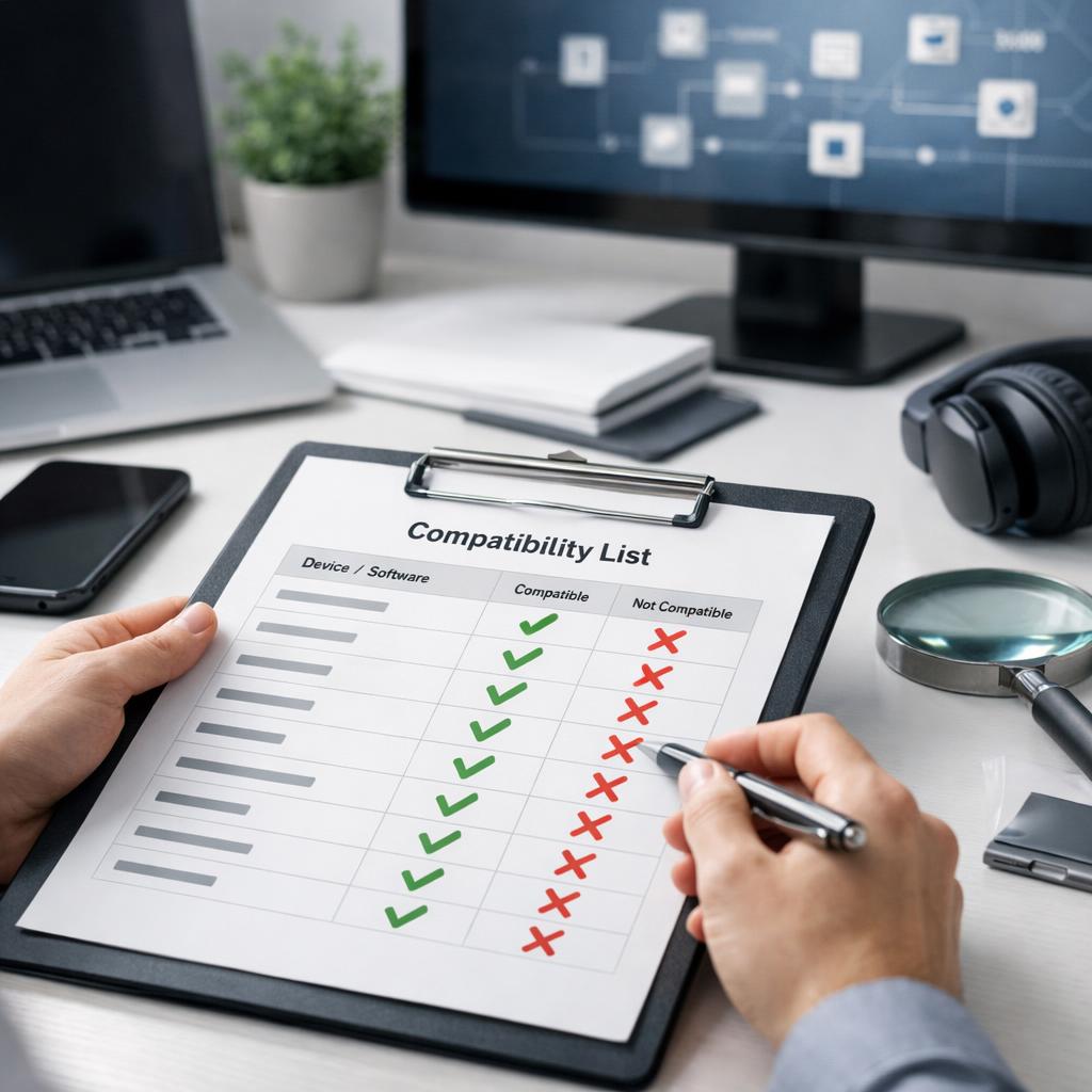 Check and understand official compatibility list