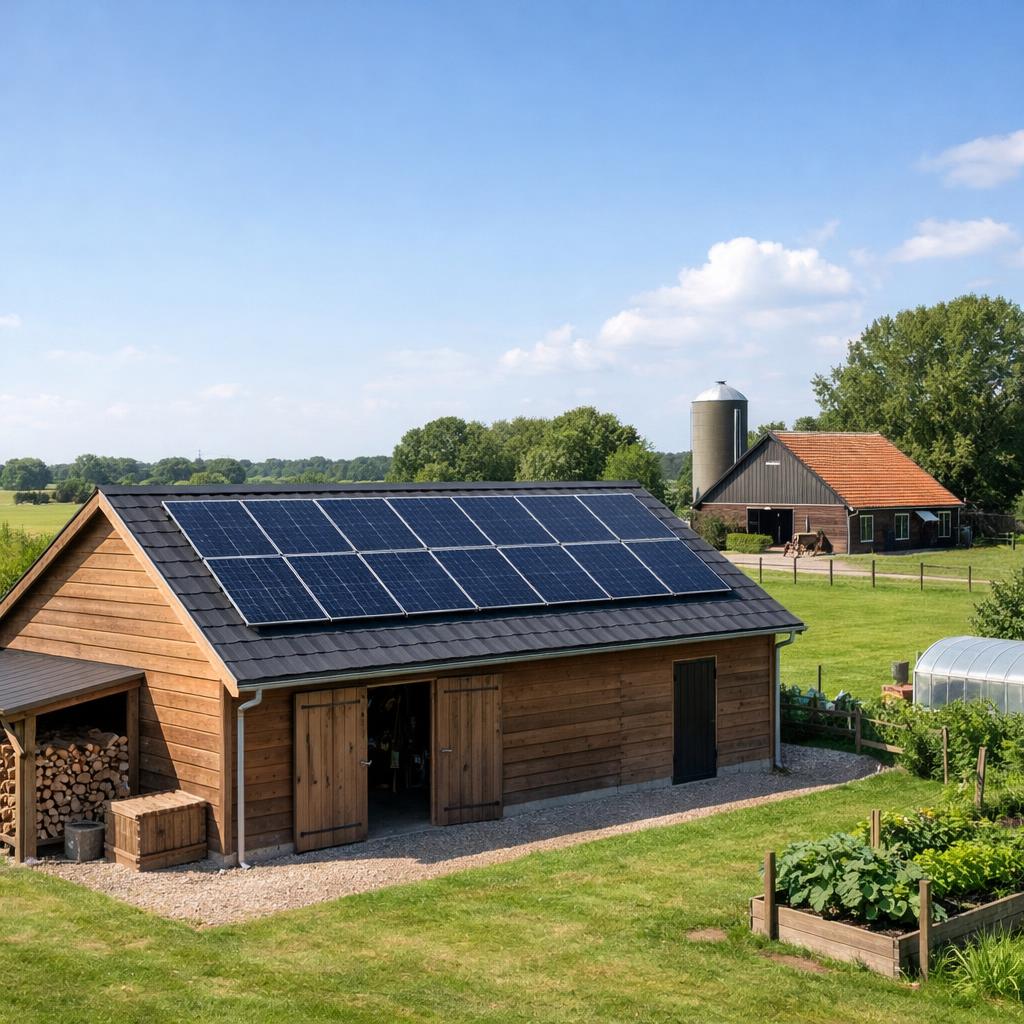 zonnepanelen op schuur supporting image 3
