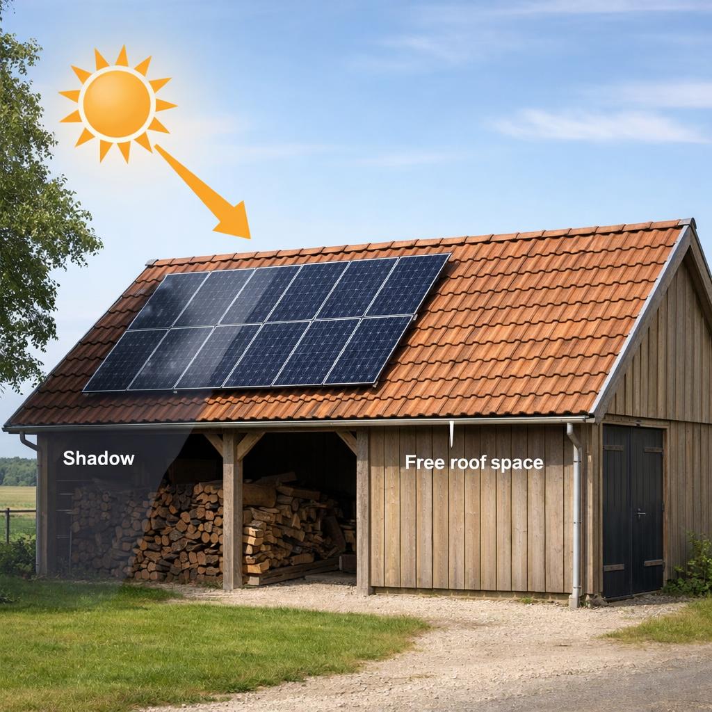 zonnepanelen op schuur supporting image 1