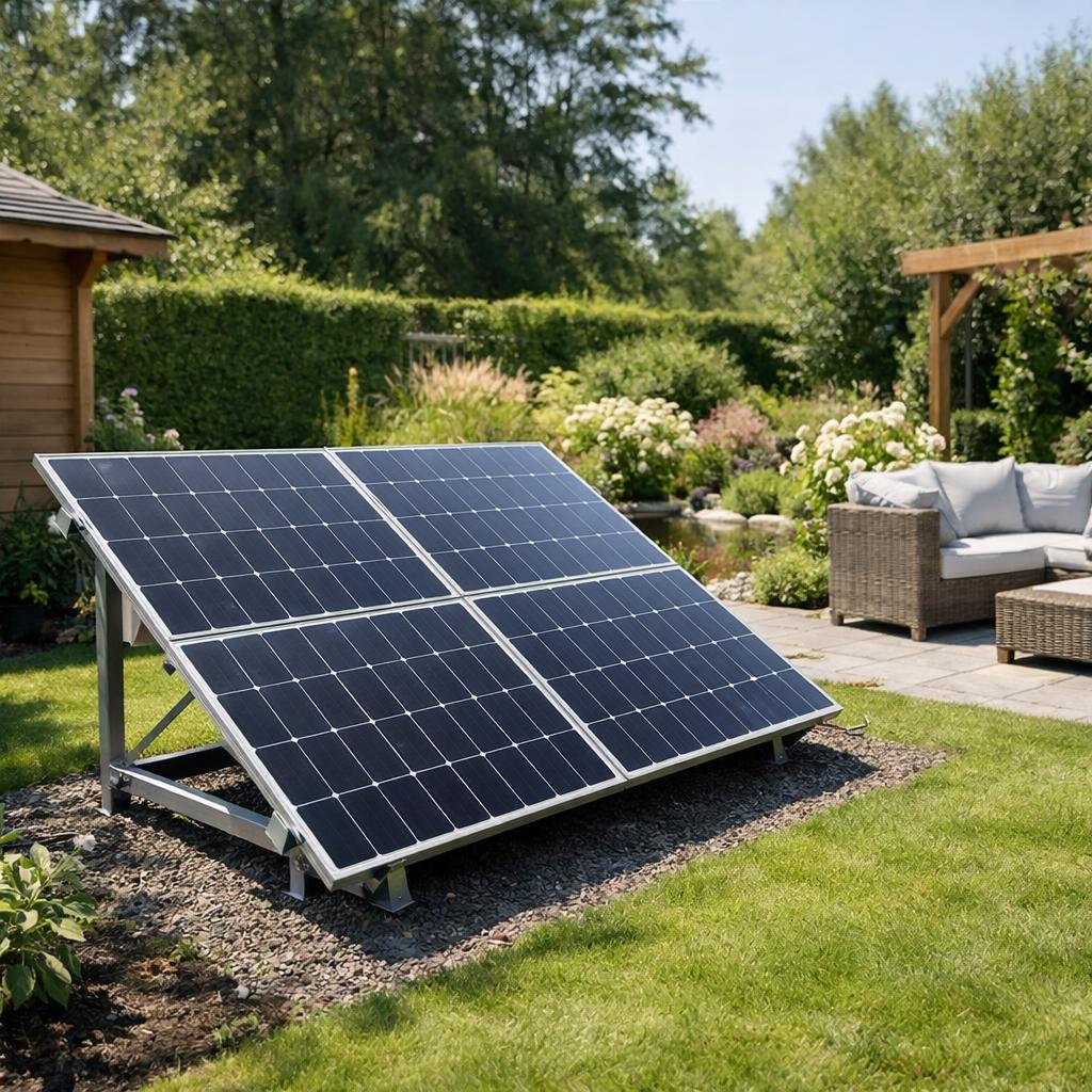 zonnepanelen in tuin supporting image 3
