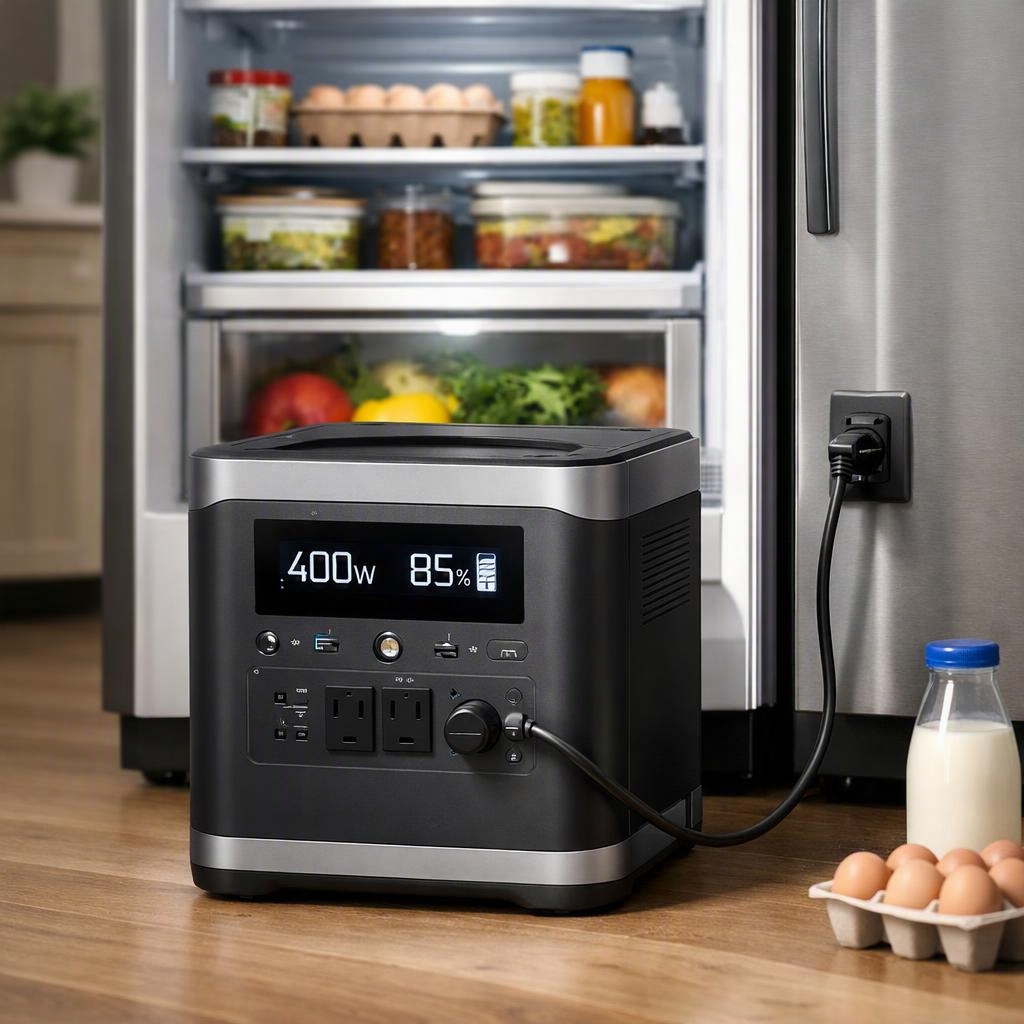 Which battery backup for refrigerator can run overnight? supporting image 3
