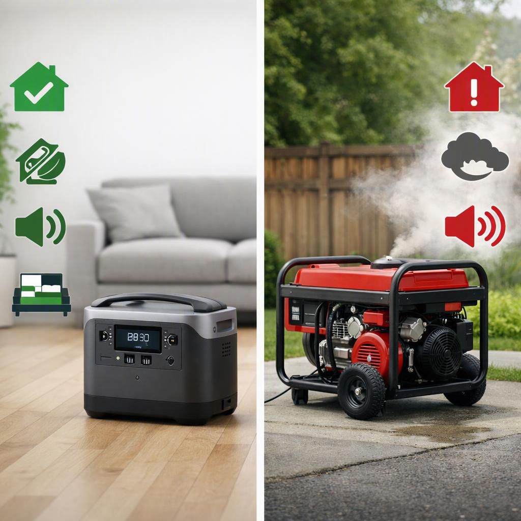 What indoor generator for power outage is safest for homes? supporting image 1