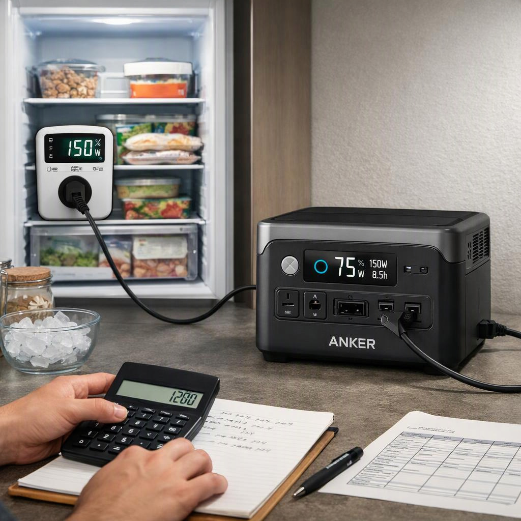 Which battery backup for freezer can last overnight? supporting image 3
