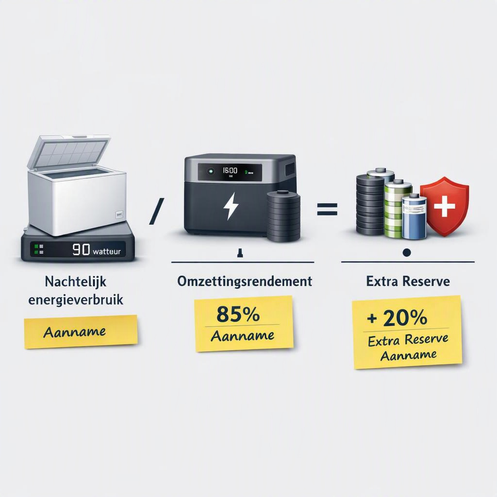 Which battery backup for freezer can last overnight? supporting image 1