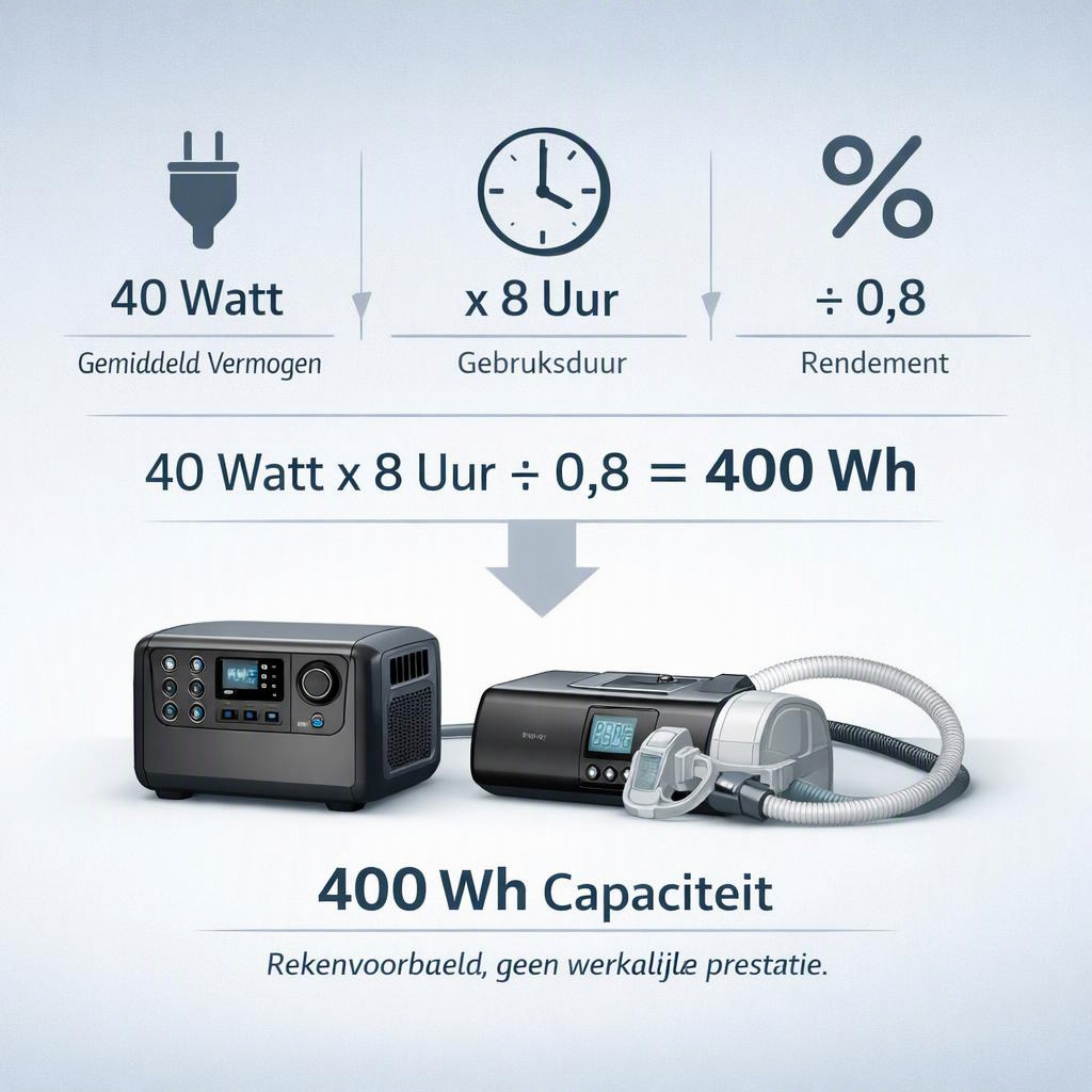 Which cpap battery backup for power outage lasts all night? supporting image 1