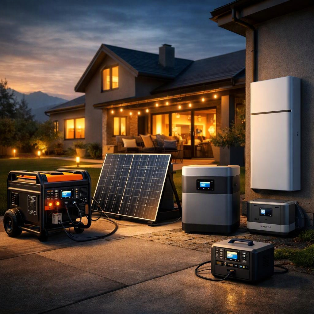Which home power backup solutions offer the best value? cover illustration