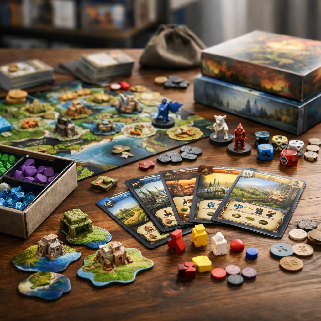 Choose an expansion set for a board game