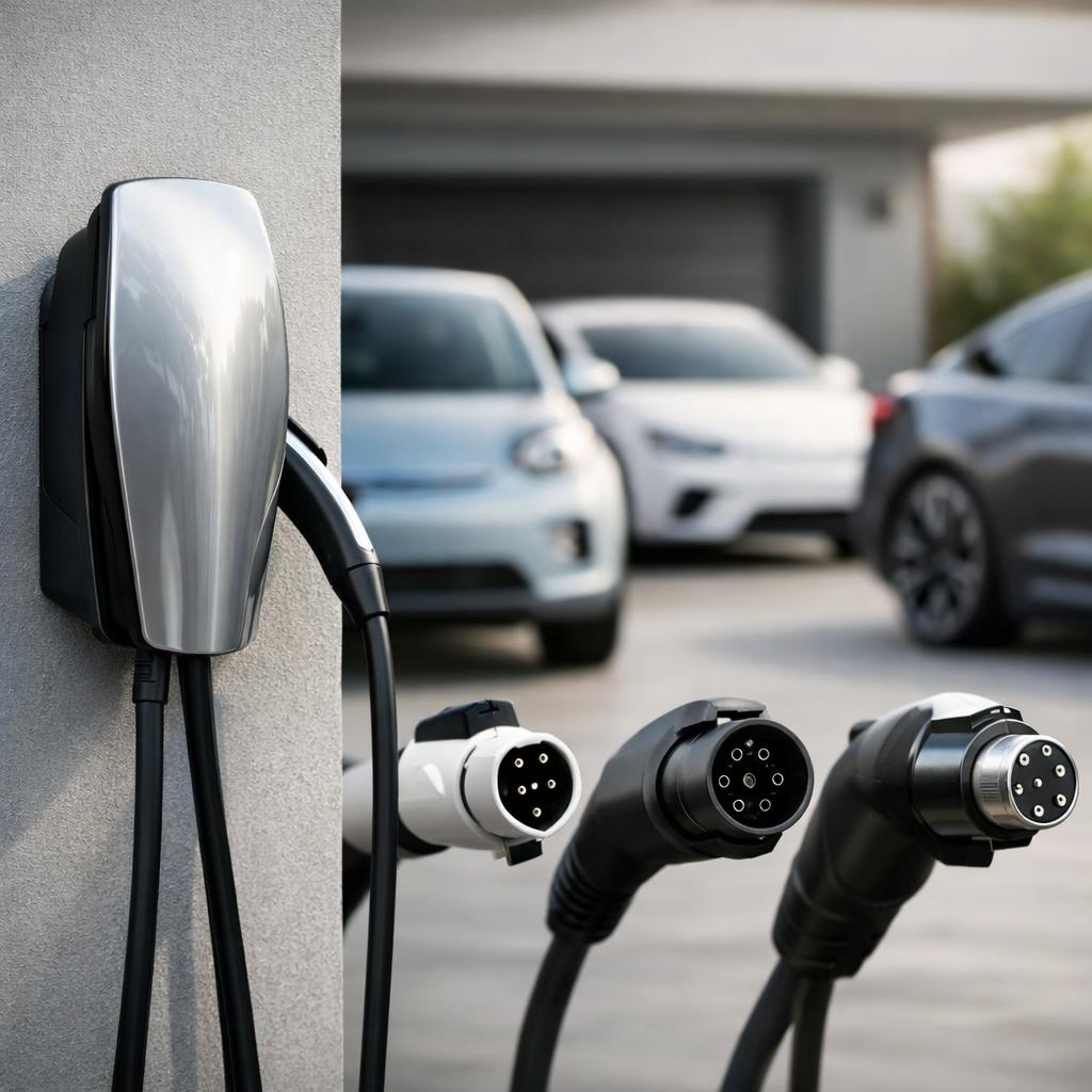 Tesla Wall Connector compatibility cover illustration