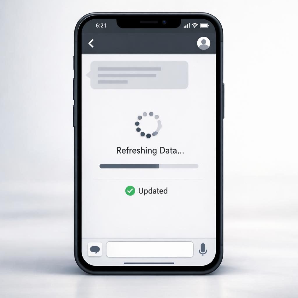 ChatGPT app refresh data frequency supporting image 1