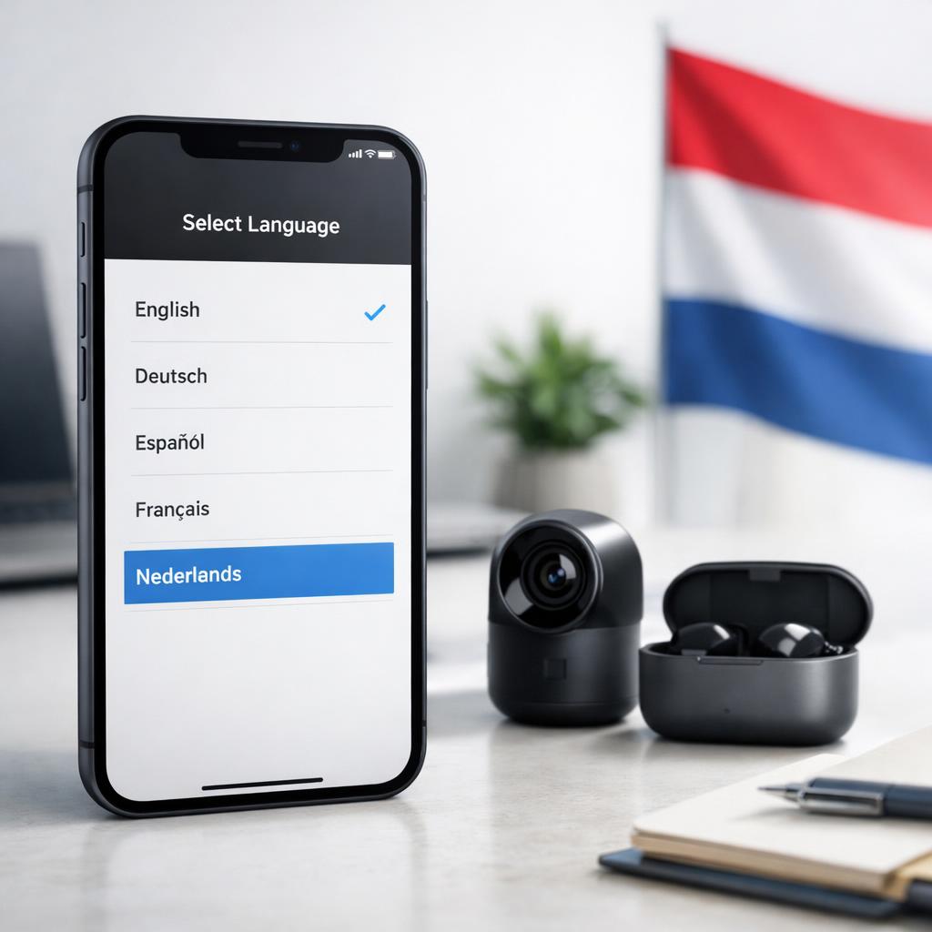 Ondersteunt de Anker-app de Nederlandse taal?